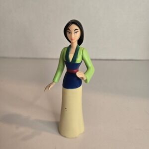 Vintage Rare Mattel 1998 Disney Maiden Mulan Action Figure Poseable Arms 4.5"